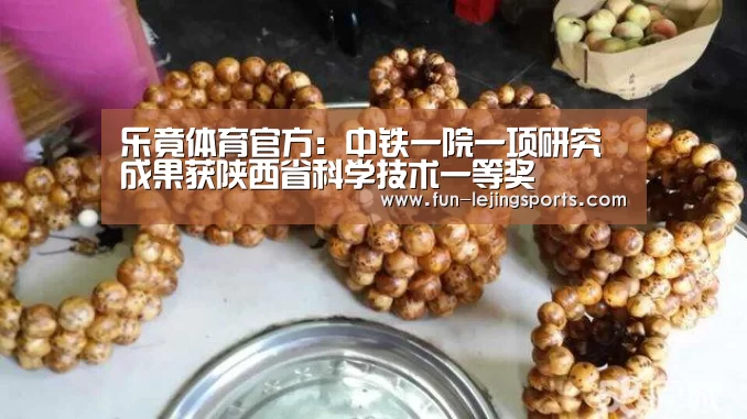乐竟体育官方:中铁一院一项研究成果获陕西省科学技术一等奖(图2) 乐竟体育登录